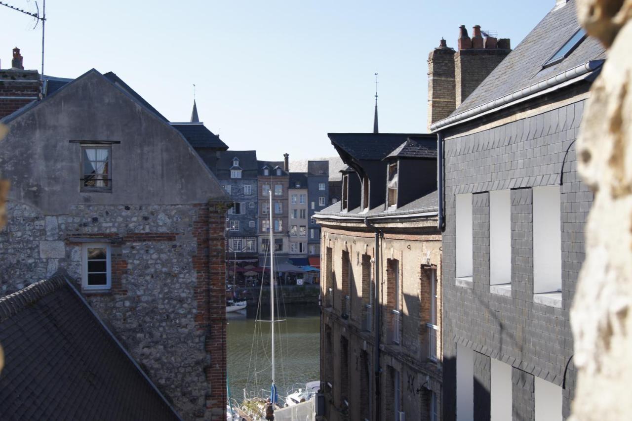 Le Perchoir De St-Antoine - Centre Historique D'Honfleur Avec Vue Sur Le Port, Netflix, Jeux, Vinyles Apartment Exterior foto